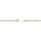 Celestial Collection Orbital Bezel Station Diamond Line Bracelet 3.11ctw in 18K