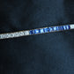 Estate platinum C.1950 Tiffany & Co. blue sapphire & diamond bracelet